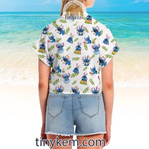 Stitch Easter Hawaiian Shirt2B2 ftvZD