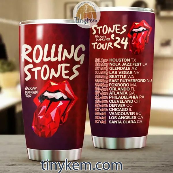 Stones Tour 24 Hackney Diamonds 20oz Tumbler