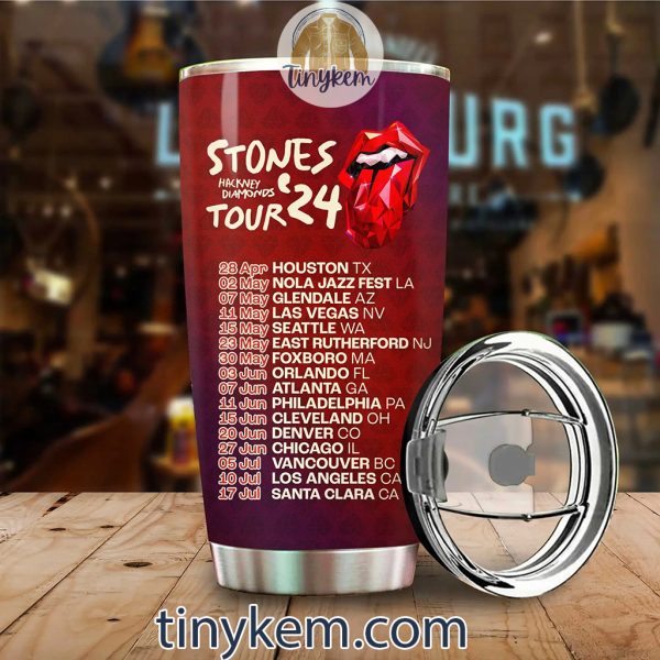 Stones Tour 24 Hackney Diamonds 20oz Tumbler