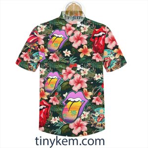 Summer Stones Tour 24 Flower Hawaiian Shirt2B3 wtEVH