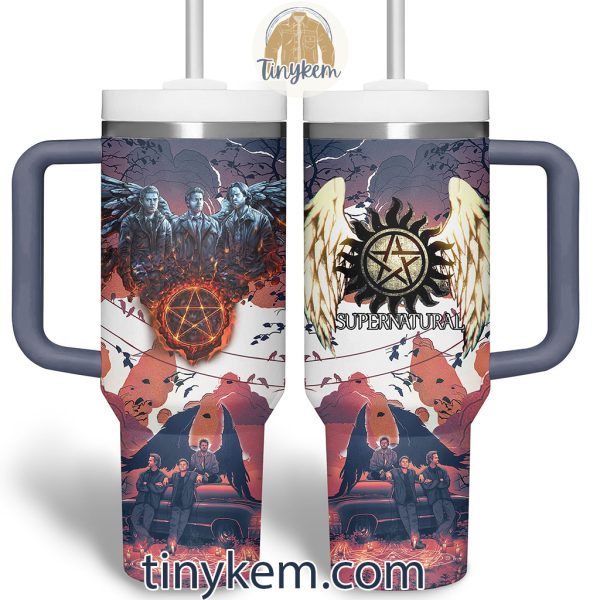 Supernatural Fan Art 40 Oz Tumbler