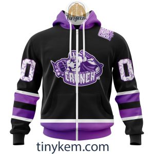 Syracuse Crunch Hockey Fight Cancer Hoodie Tshirt2B2 sEDdE