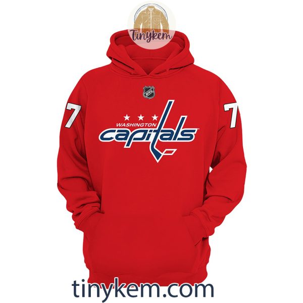 T.J Oshie Washington Capitals All Over Print Hoodie