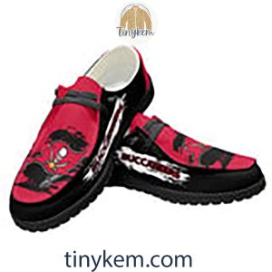 Tampa Bay Buccaneers Dude Canvas Loafer Shoes