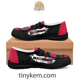 Tampa Bay Buccaneers Dude Canvas Loafer Shoes2B4 fm148