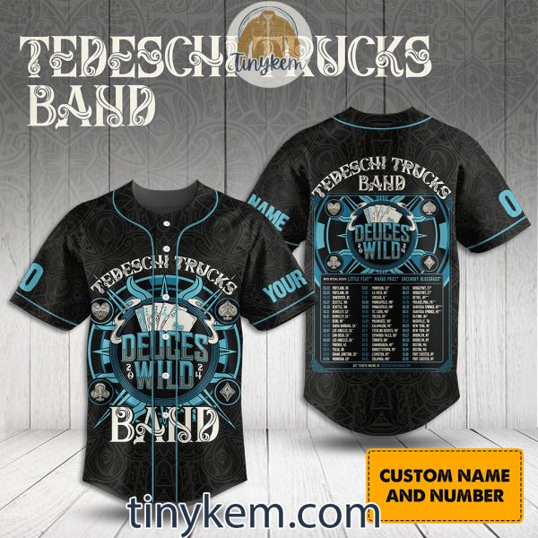 Tedeschi Trucks 2024 Customized Baseball Jersey