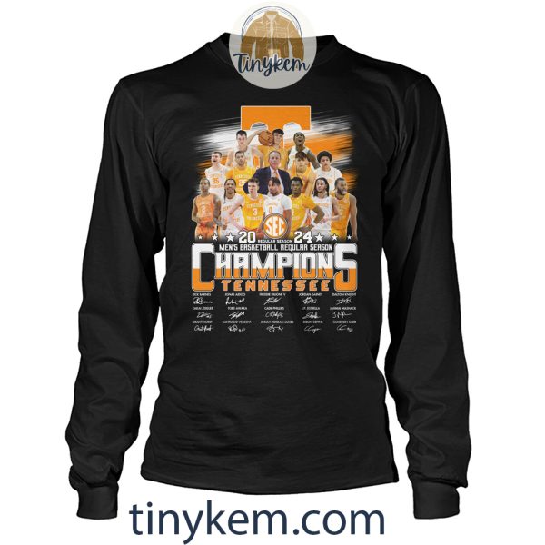 Tennessee Basketball Champions SEC 2024 Shirt