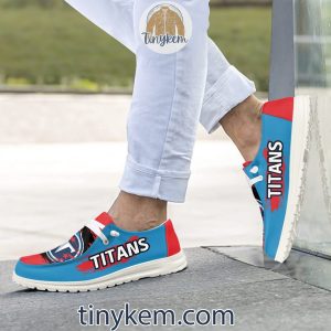Tennessee Titans Dude Canvas Loafer Shoes2B2 NCp2E