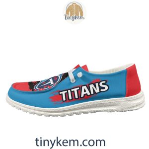 Tennessee Titans Dude Canvas Loafer Shoes2B8 OMn9P