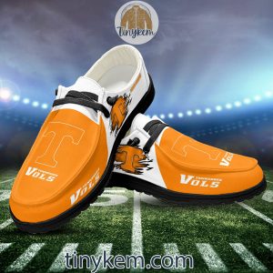 Tennessee Volunteers Customized Canvas Loafer Dude Shoes2B6 XbeIU