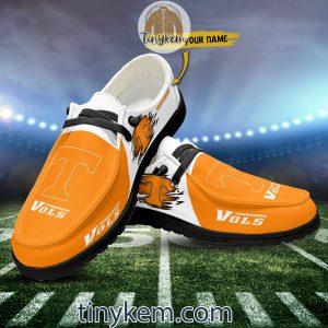 Tennessee Volunteers Customized Canvas Loafer Dude Shoes2B7 oVZiU