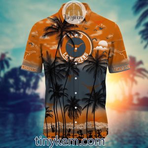 Texas Longhorns Summer Coconut Hawaiian Shirt2B2 hakgQ