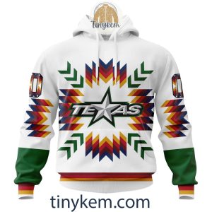 Texas Stars Native Pattern Design Hoodie, Tshirt, Sweatshirt