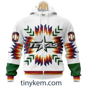 Texas Stars Native Pattern Design Hoodie Tshirt Sweatshirt2B2 hfVMD