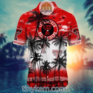 Texas Tech Red Raiders Summer Coconut Hawaiian Shirt2B2 4UeeQ