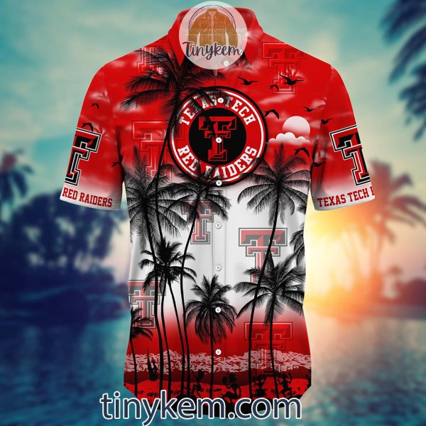 Texas Tech Red Raiders Summer Coconut Hawaiian Shirt