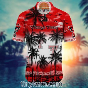 Texas Tech Red Raiders Summer Coconut Hawaiian Shirt2B3 Q66wD