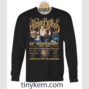 The Allman Brothers 55 Years Anniversary 1969 2024 Shirt2B3 ptubx