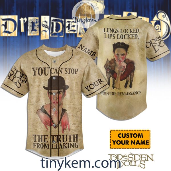 The Dresden Dolls Customized Baseball Jersey