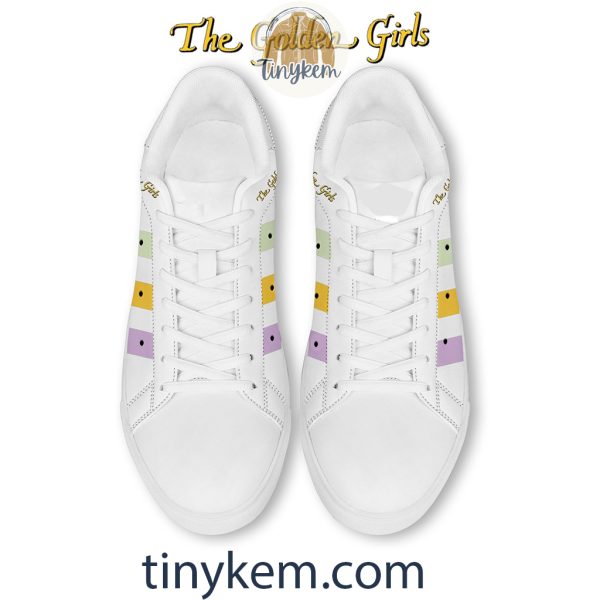 The Golden Girls Leather Skate Shoes