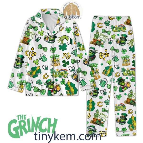 The Grinch ST Patrick Day Pajamas Set