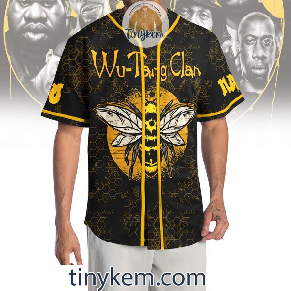 The Killa Beez Wu-tang Clan Customized Baseball Jersey