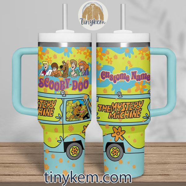 The Mystery Machine Scooby Doo Customized 40Oz Tumbler