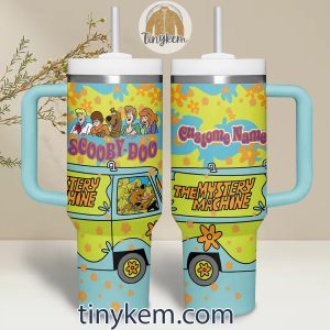 The Mystery Machine Scooby Doo Customized 40Oz Tumbler2B3 epxlK