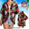 Queen Logo Floral Hawaiian Shirt