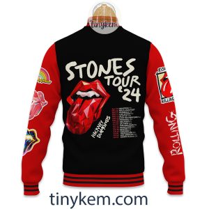 The Rolling Stones Hackney Diamond 24 Tour Customized Baseball Jacket2B3 Qbh2b