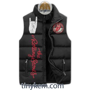 The Rolling Stones Puffer Sleeveless Jacket I See A Red Door And I Want It Painted Black2B3 sKdly