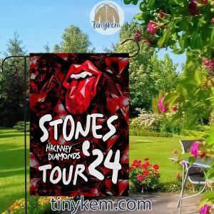 The Rolling Stones Tour 24 Garden House Flag2B3 aar33