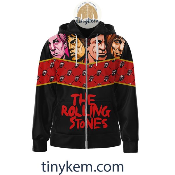 The Rolling Stones Zipper Hoodie: I’m A Man Of Wealth and Taste