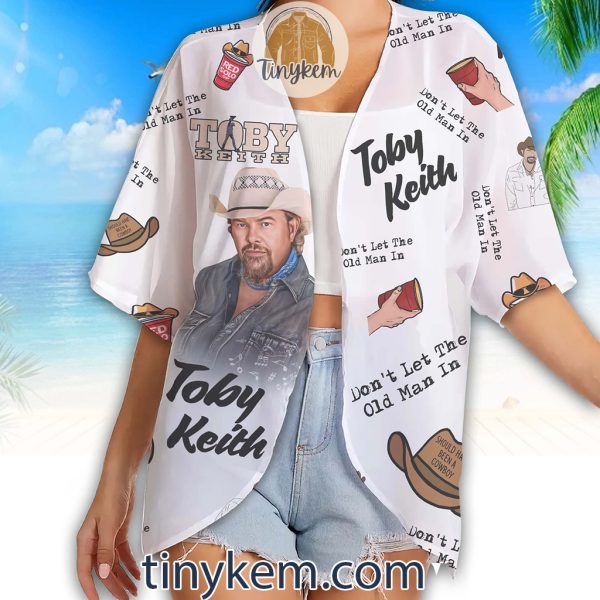 Toby Keith Kimono Beach