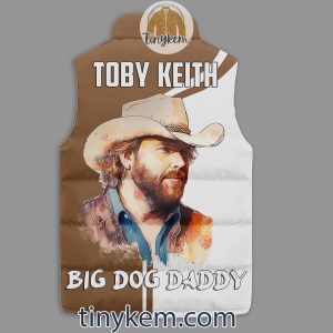 Toby Keith Puffer Sleeveless Jacket Big Dog Daddy2B3 btPSK