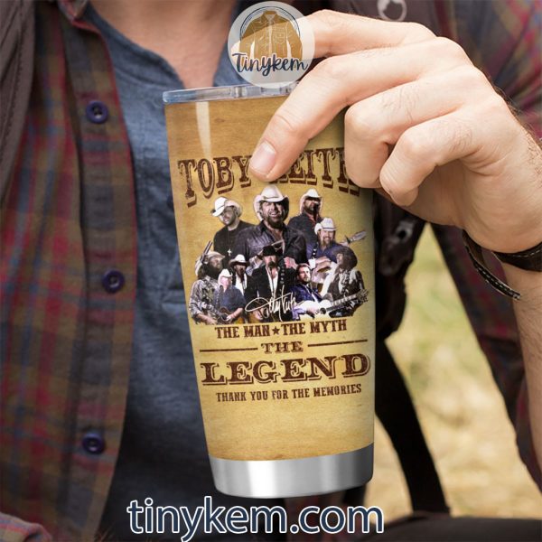 Toby Keith The Man The Myth The Legend 20oz Tumbler