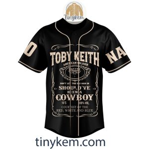 Toby Keith Whiskey Customized Baseball Jersey2B2 bP0yL