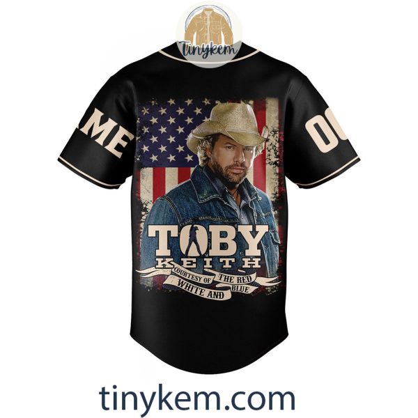 Toby Keith Whiskey Customized Baseball Jersey