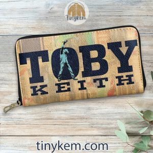 Toby Keith Zip Around Wallet