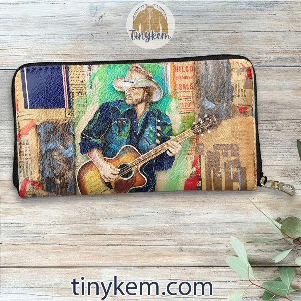 Toby Keith Zip Around Wallet