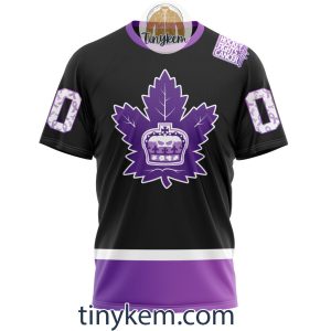 Toronto Marlies Hockey Fight Cancer Hoodie Tshirt2B6 YJb9H