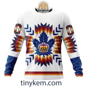 Toronto Marlies Native Pattern Design Hoodie Tshirt Sweatshirt2B4 TgvJq