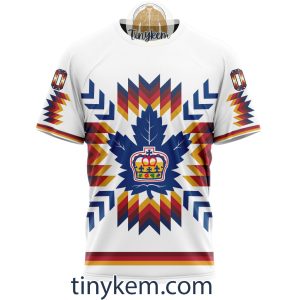 Toronto Marlies Native Pattern Design Hoodie Tshirt Sweatshirt2B6 rkit4