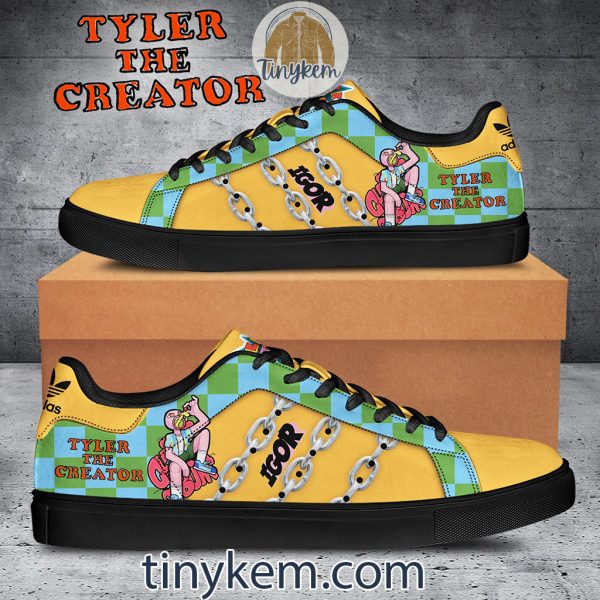 Tyler, the Creator Leather Skate Shoes