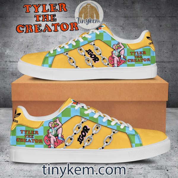 Tyler, the Creator Leather Skate Shoes