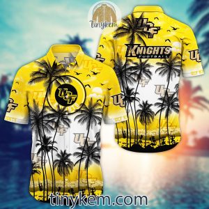 UCF Knights Summer Coconut Hawaiian Shirt