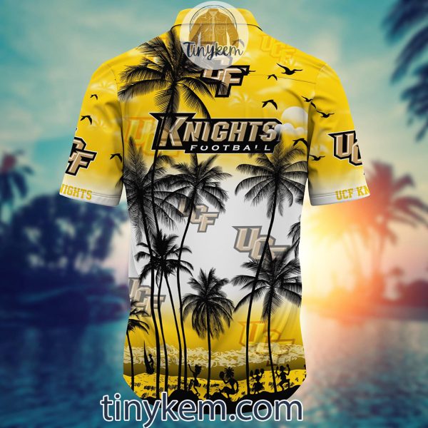 UCF Knights Summer Coconut Hawaiian Shirt