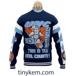 UNC Tar Heel Country Baseball Jacket2B3 Dj21K