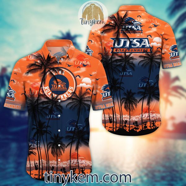 UTSA Roadrunners Summer Coconut Hawaiian Shirt