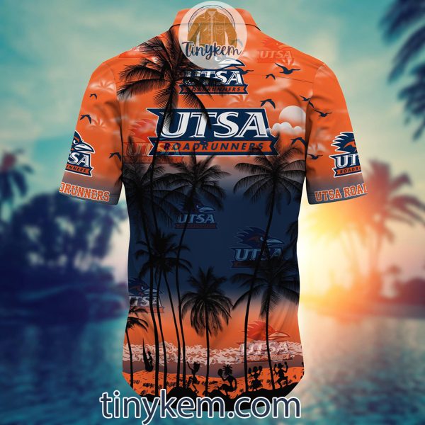UTSA Roadrunners Summer Coconut Hawaiian Shirt